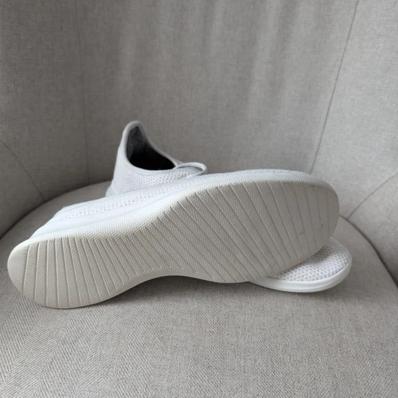 Men's White Allbirds Tree Runners White Size 12 - Picture 4 of 6